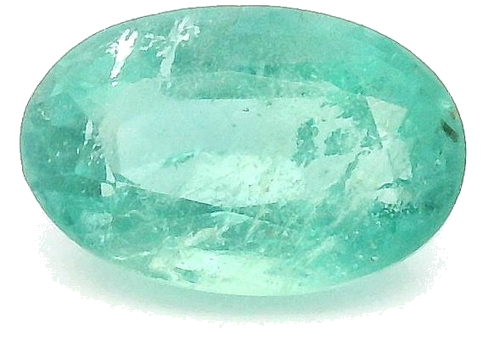 0.46 carat GREEN Oval Smaragdas (1)
