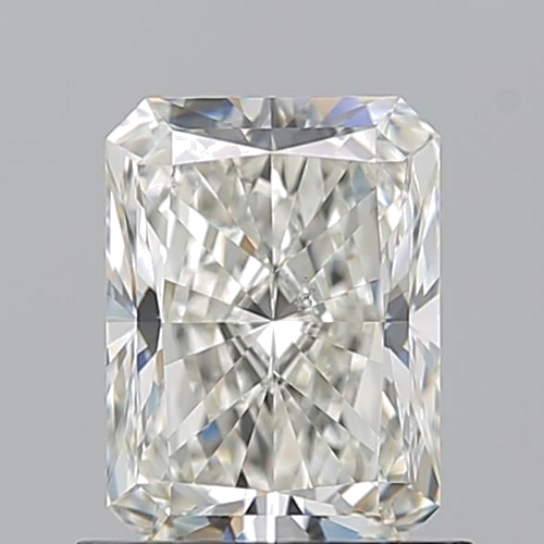 1.03 carat J-SI1 Natūralus Radiant Deimantas (1)