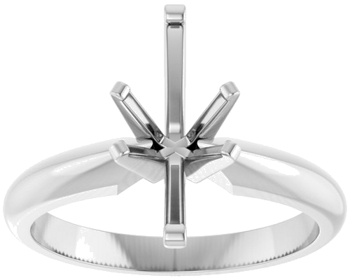 Sužadėtuvių Žiedas „Solitaire“ 14k white gold Marquise 11.5mm x 5.5mm (3)