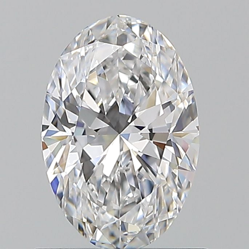 0.9 carat D-VVS2 Natūralus Oval Deimantas (1)
