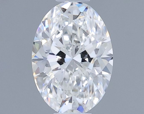 0.42 carat F-SI1 Natūralus Oval Deimantas (1)