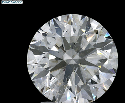 3.0 carat I-SI2 Excellent cut Natūralus Round Deimantas (1)