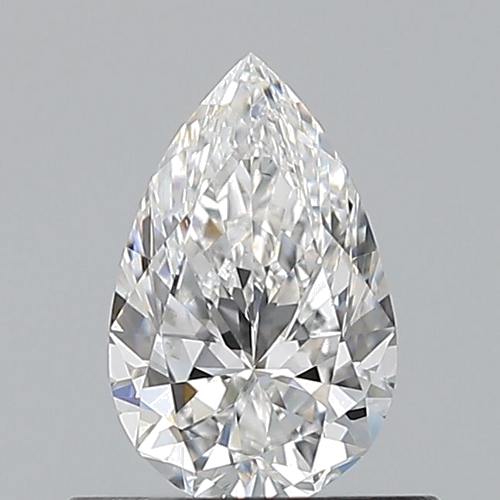 0.53 carat E-VS2 Natūralus Pear Deimantas (1)