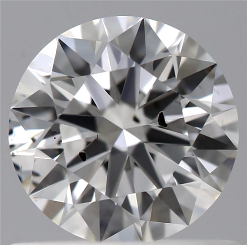 0.62 carat G-SI2 Excellent cut Natūralus Round Deimantas (1)