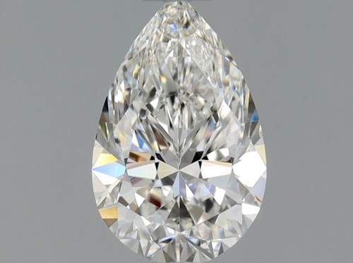 0.55 carat G-VVS1 Natūralus Pear Deimantas (1)