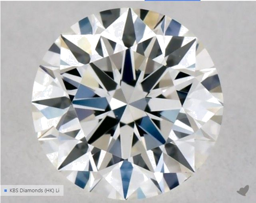 0.31 carat H-VS1 Excellent cut Natūralus Round Deimantas (1)