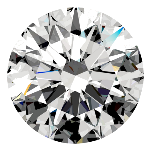 0.3 carat I-VS2 Excellent cut Natūralus Round Deimantas (1)