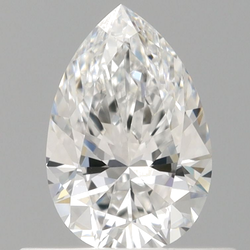 0.52 carat E-VS1 Natūralus Pear Deimantas (1)