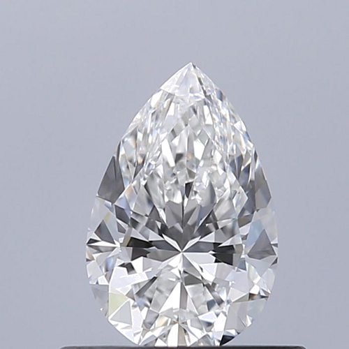 0.5 carat E-VVS1 Natūralus Pear Deimantas (1)