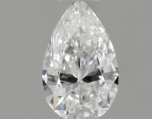 0.23 carat D-VVS2 Natūralus Pear Deimantas (1)