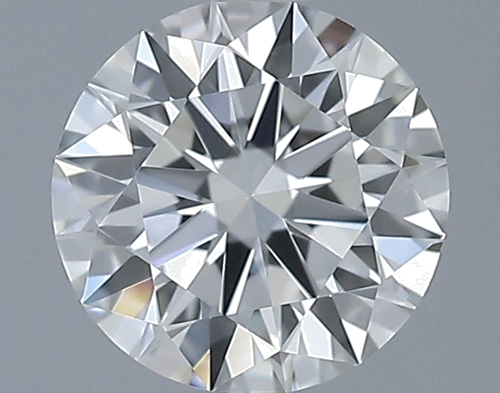 0.51 carat I-VS1 Excellent cut Natūralus Round Deimantas (1)