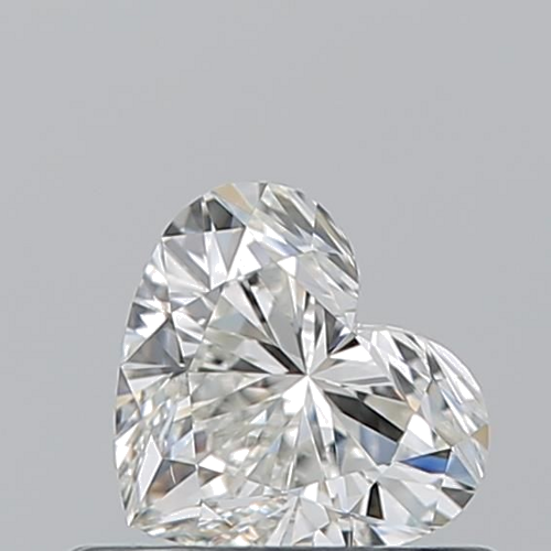 0.5 carat I-VS2 Natūralus Heart Deimantas (1)