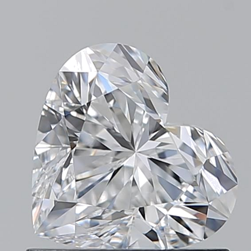 0.9 carat D-VVS1 Natūralus Heart Deimantas (1)