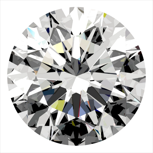 0.31 carat D-VVS2 Excellent cut Natūralus Round Deimantas (1)