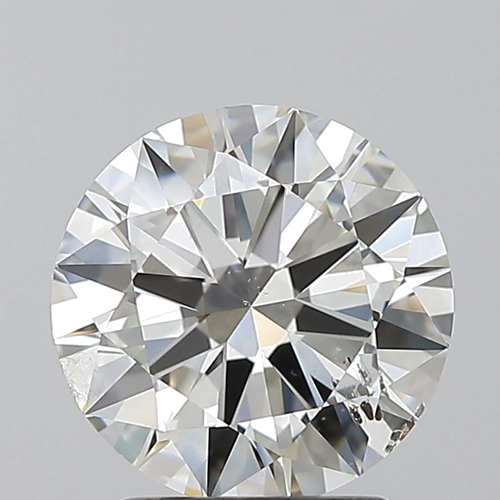 2.01 carat H-SI2 Excellent cut Natūralus Round Deimantas (1)