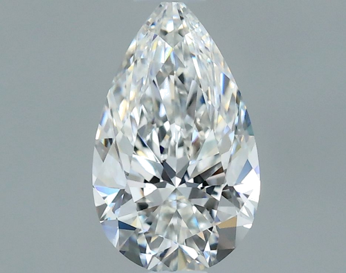 0.56 carat G-VVS1 Natūralus Pear Deimantas (1)