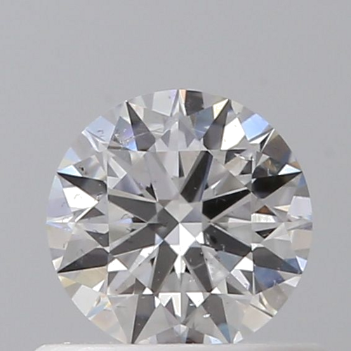 0.46 carat F-SI2 Excellent cut Natūralus Round Deimantas (1)