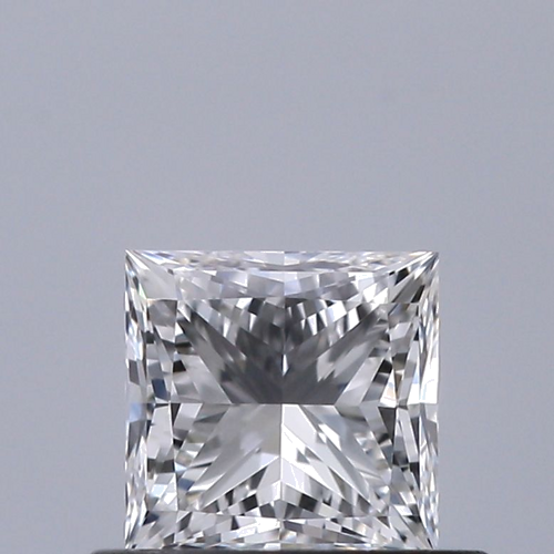 0.52 carat F-IF Natūralus Princess Deimantas (1)