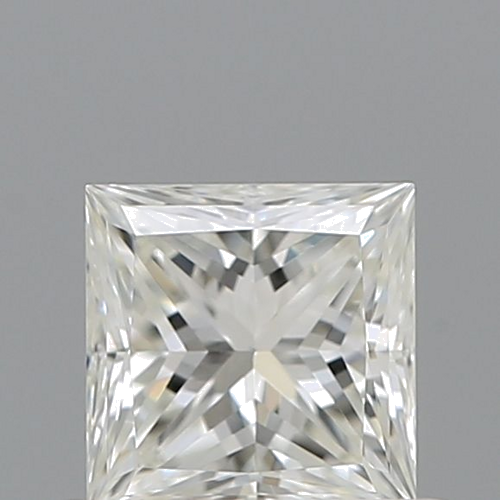 0.5 carat I-VS2 Natūralus Princess Deimantas (1)