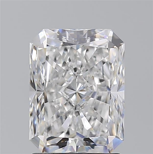2.04 carat D-VS1 Natūralus Radiant Deimantas (1)