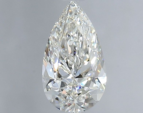 1.0 carat I-VS2 Natūralus Pear Deimantas (1)