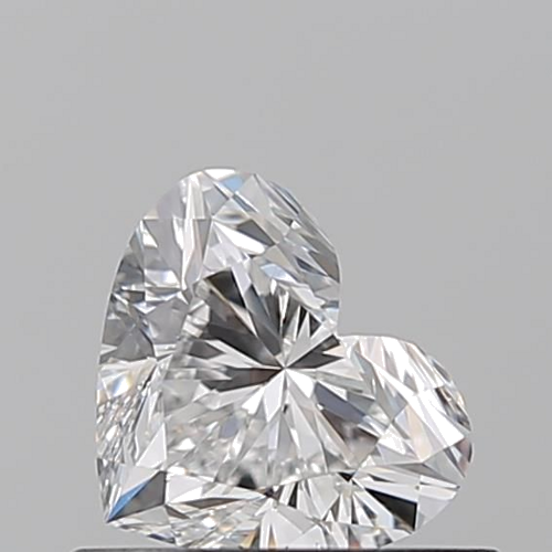 0.5 carat E-VS2 Natūralus Heart Deimantas (1)
