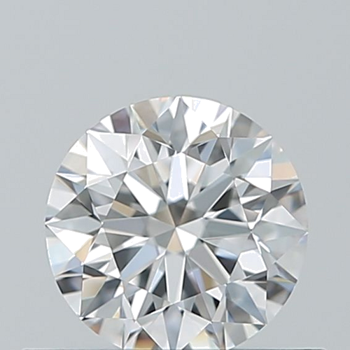 0.5 carat D-VVS2 Excellent cut Natūralus Round Deimantas (1)