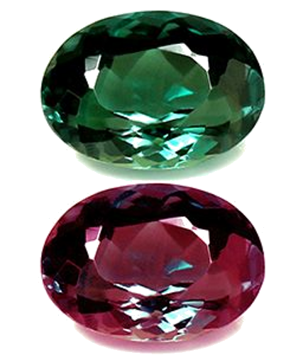 0.53 carat GREEN Oval Alexandrite (1)