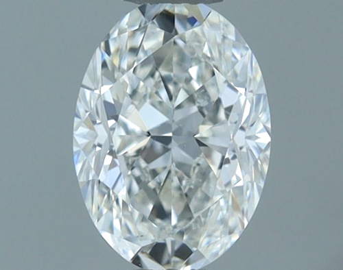 0.5 carat I-VS2 Natūralus Oval Deimantas (1)
