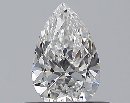 0.35 carat E-VVS2 Natūralus Pear Deimantas (1)
