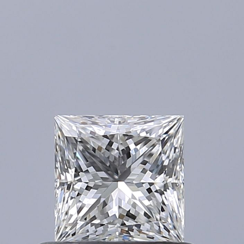 0.56 carat F-VVS1 Natūralus Princess Deimantas (1)