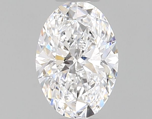 0.42 carat D-VS1 Natūralus Oval Deimantas (1)