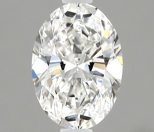 1.01 carat F-VVS2 Natūralus Oval Deimantas (1)