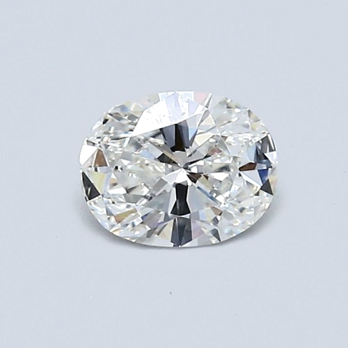 0.53 carat G-IF Natūralus Oval Deimantas (1)