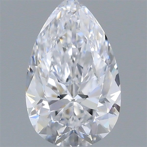 0.42 carat D-IF Natūralus Pear Deimantas (1)