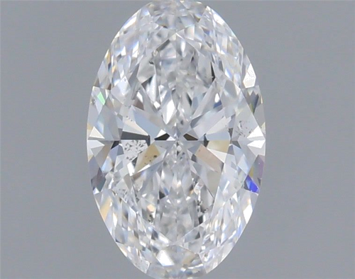 0.7 carat D-SI1 Natūralus Oval Deimantas (1)