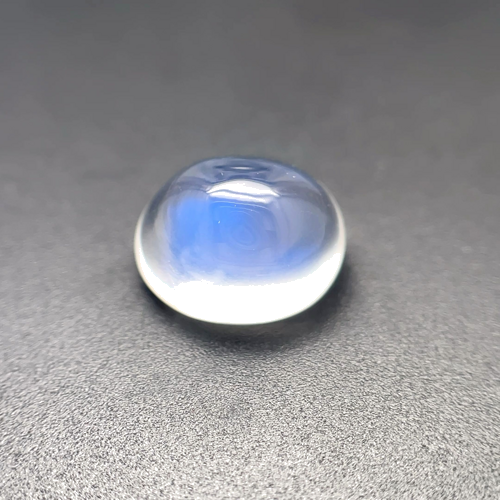 3.19 carat WHITE CABOCHON cut Oval Moonstone (1)