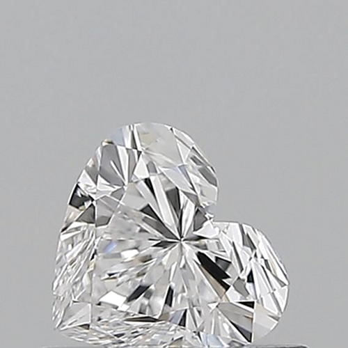 0.51 carat D-VVS1 Natūralus Heart Deimantas (1)