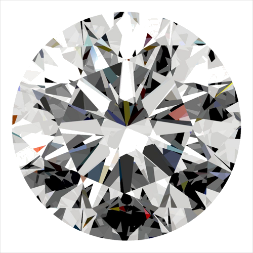 0.31 carat I-SI1 Excellent cut Natūralus Round Deimantas (1)