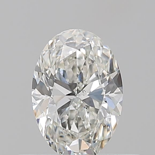 0.5 carat I-VS2 Natūralus Oval Deimantas (1)