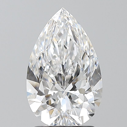 2.01 carat E-VS1 Natūralus Pear Deimantas (1)