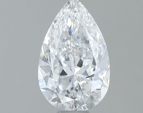 0.5 carat E-SI1 Natūralus Pear Deimantas (1)