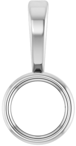 Pakabukas „Bezel-Set Solitaire“ 925 Sidabro Round 3mm (1)