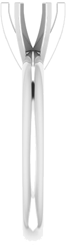 Sužadėtuvių Žiedas „Light Solitaire“ 585 Baltojo Aukso Round 5.7mm x 6mm (4)