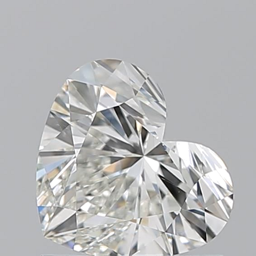 1.01 carat I-VS2 Natūralus Heart Deimantas (1)