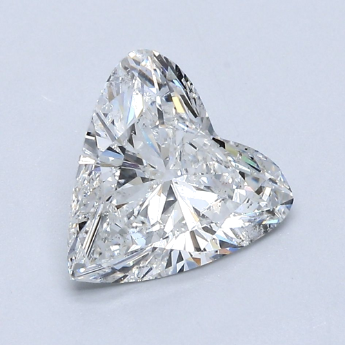 1.91 carat G-SI2 Natūralus Heart Deimantas (1)