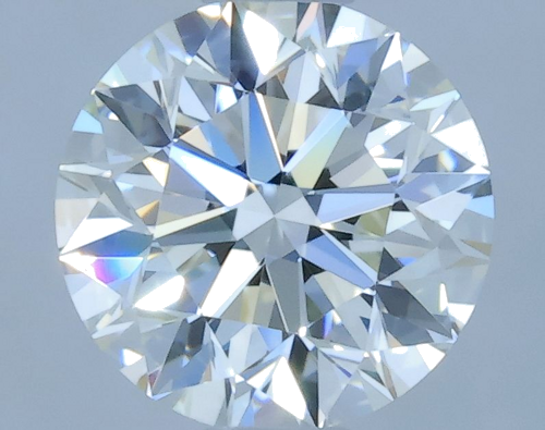 0.58 carat I-VVS1 Excellent cut Natūralus Round Deimantas (1)