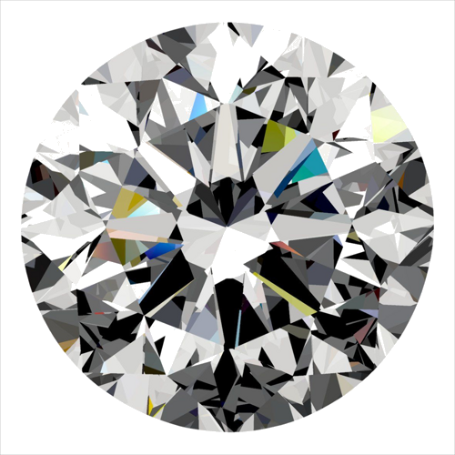 0.3 carat D-VS1 GD cut Natūralus Round Deimantas (1)
