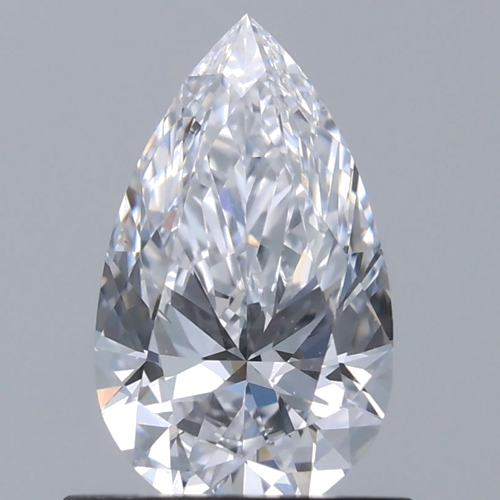 0.72 carat D-SI1 Natūralus Pear Deimantas (1)