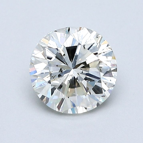 1.0 carat K-SI2 Fair cut Natūralus Round Deimantas (1)